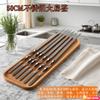 Outdoor Skewer Picnic Steel 6Pcs Camping Wide Utensil Flat Sticks Barbecue Kitchen Fork Stainless Accessories