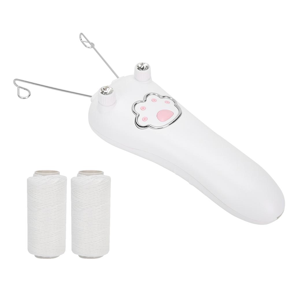 USB Charging Electric Cotton Thread Epilator Facial Body Hair Removal Machine Device