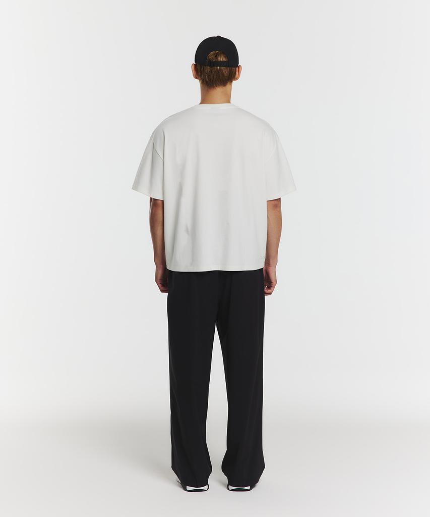 MUSINSA STANDARD SPORTS Cotton Mesh Oversized Crop Short Sleeve (4 Colors)