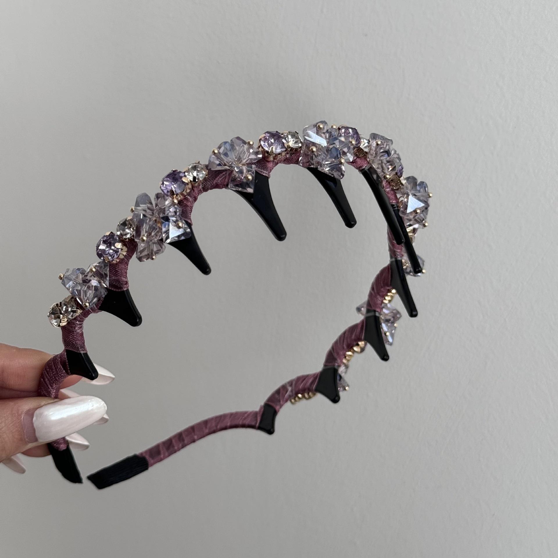 

Аксессуары для волос для девочки женщины повязка на голову роскошный дизайнерский ободок стразы винтажный популярный ведущий модный взрослый обруч фасинатор