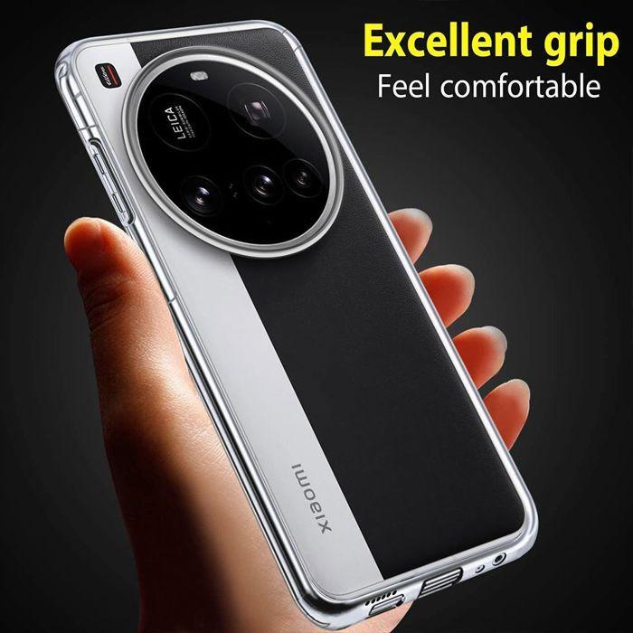 Protective Case - E.F.CONNECTION - for Xiaomi 15 Ultra - Soft Silicone - Hard PC - Anti-Scratch