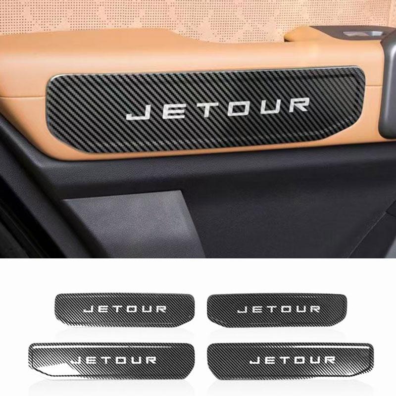 New Condition Jetour Traveler T2 Door Handle Cover Plate Stainless Steel Black Storage Box Parts for Retrofit/Upgrade