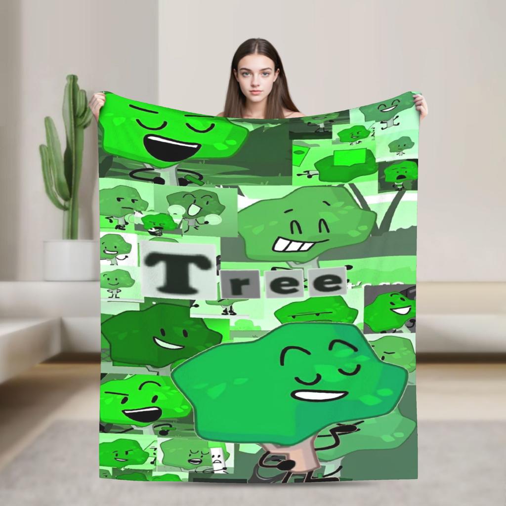 Cartoon Blanket Fleece Bfdi Lightweight Thin Throw Blanket for Bedding Couch Bedspread