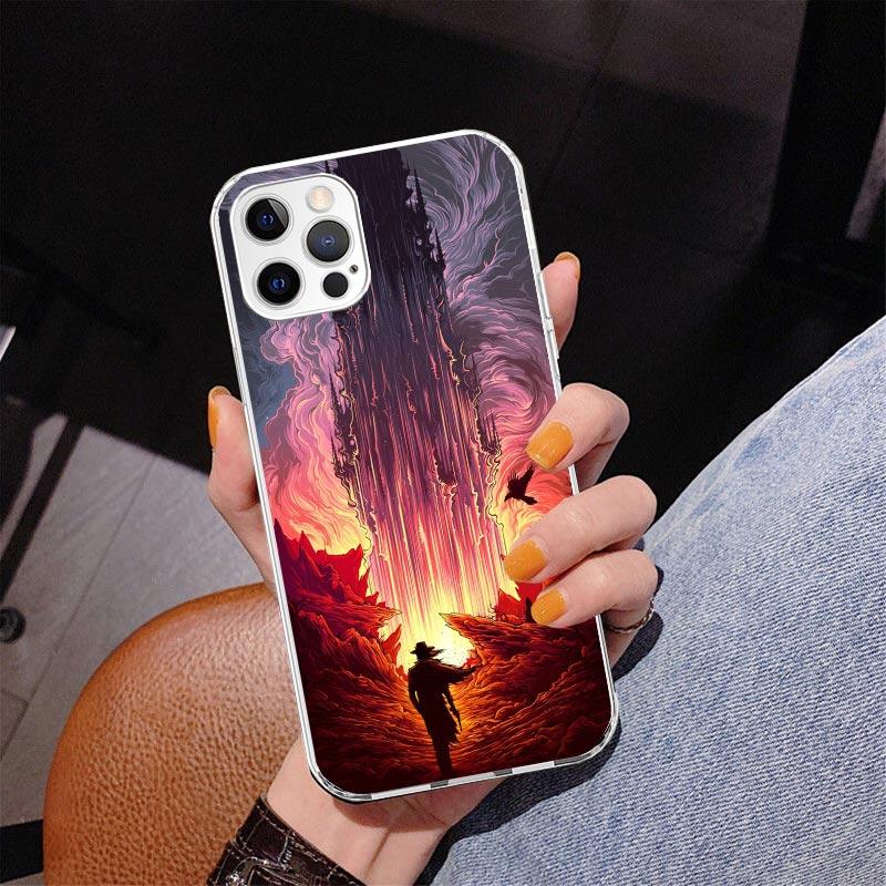 Stephen King The Dark Tower Phone Case For iPhone 17 Air 16 Pro Max 16E 15 + 14 Plus 11 12 13 Mini 7 8 SE Gift Print Cover Funda