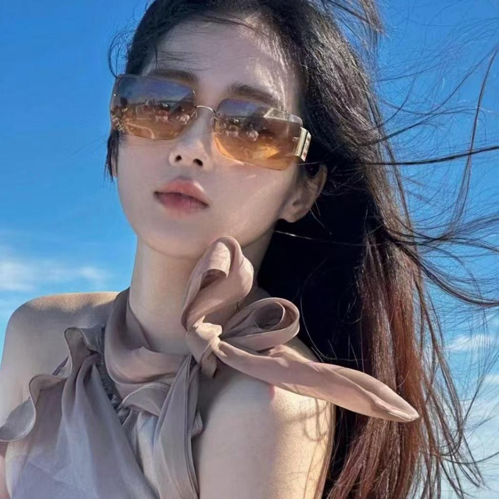 Big Size Outdoor Sunglasses European American Style Square Shape Sun Glasses For Women Holiday Travelling Sun Glass