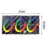 Magician Professional Cube Twisty Cubo Birthday Gift Magic Folding Puzzle Cube  Toy 8 Panels 3 Rings Folding Puzzle