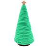1Pc Mini Christmas Tree Tray Christmas Gift Desktop Christmas Tree Decoration Woolen Christmas Tree