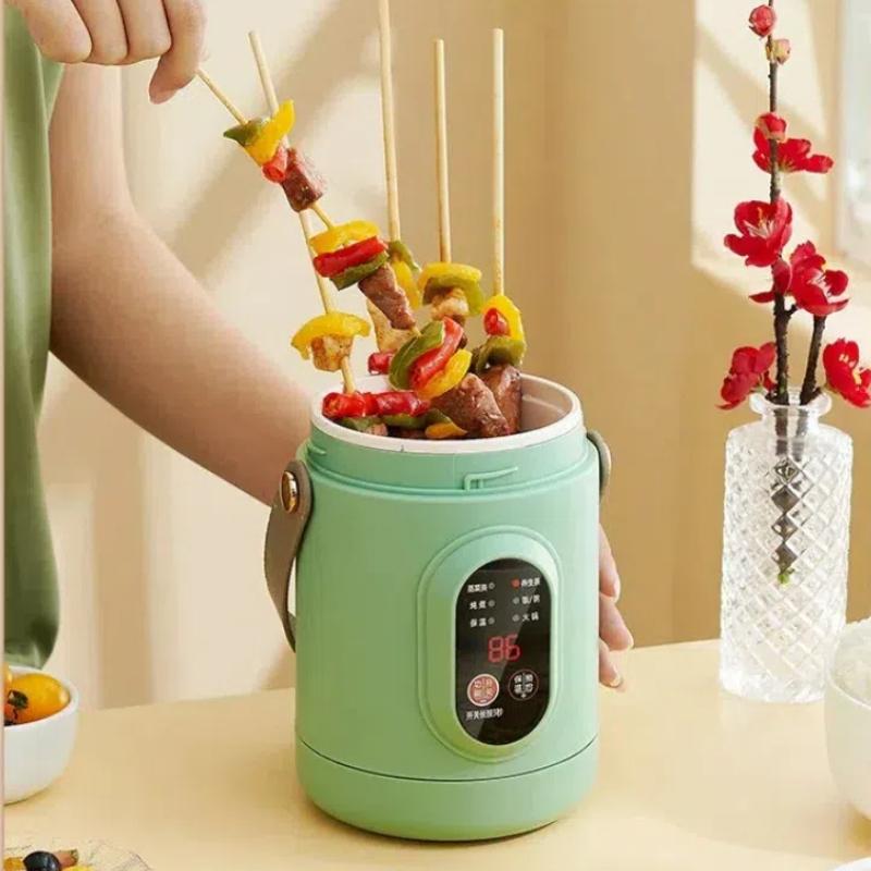 Household Multi-functional Electric Heating Cup, Mini Electric Stew Pot, Smart Porridge Cooker, Small Kitchen Appliances