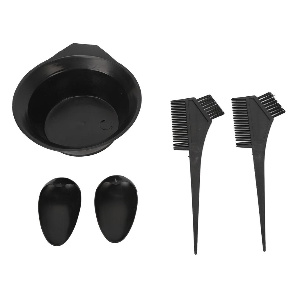 Hair Dye Coloring Kit Hair Household Tinting Bowl Soft Dye Brush Ear Cover Hair Coloring Dye Tools