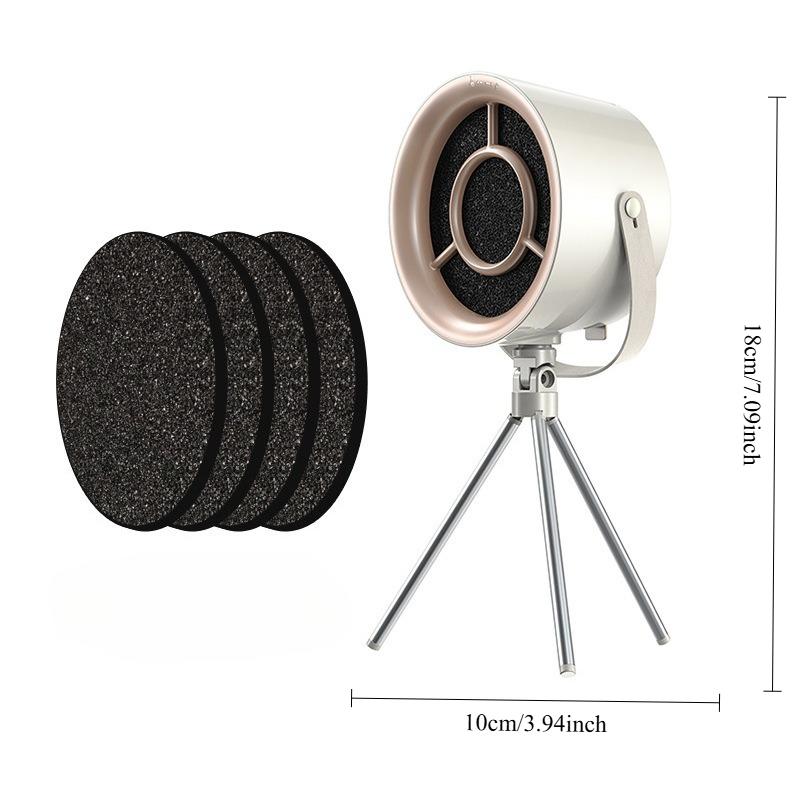 

Compact Kitchen Exhaust Hood Portable with Three Speed Settings Removable Filter for Oil Absorption Mini Fan Suitable for Indoor Hot Pot And BBQ