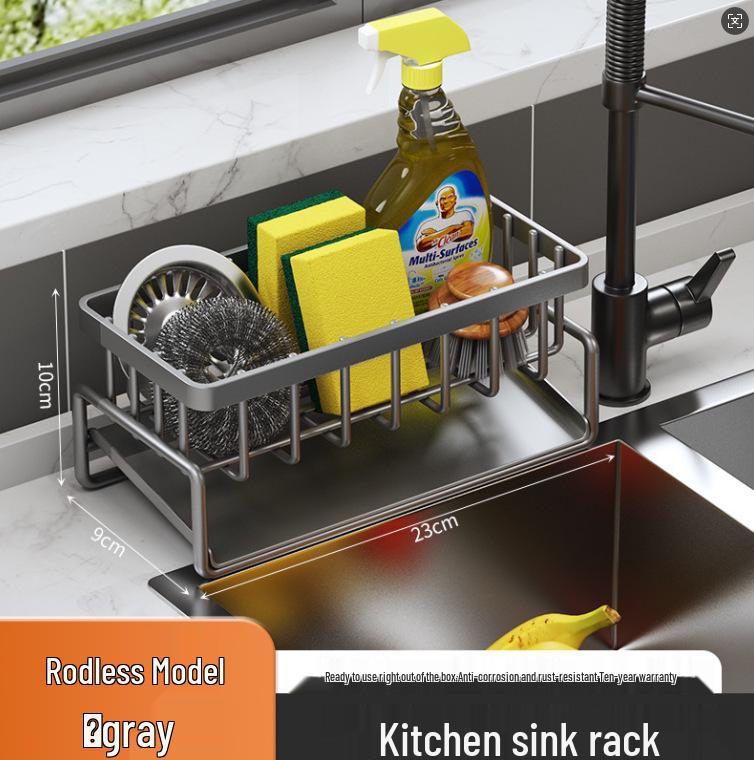 Sink Storage Rack for Dishcloths and Vegetables