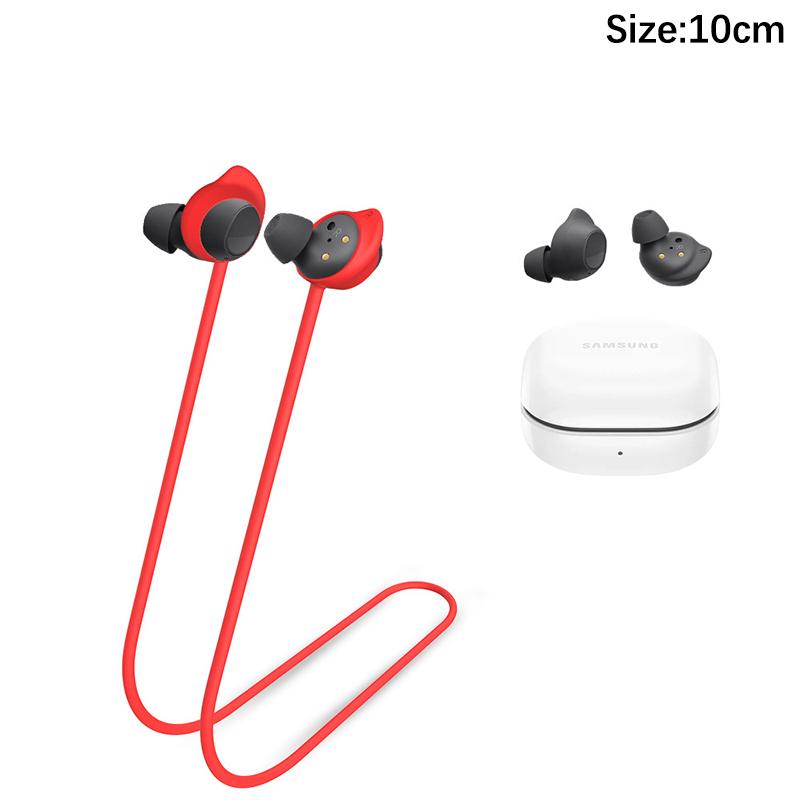 Anti-Lost Strap For Galaxy Buds FE Earbuds Strap Earphones Holder Rope Cable Headset Silicone Neck String Lanyard