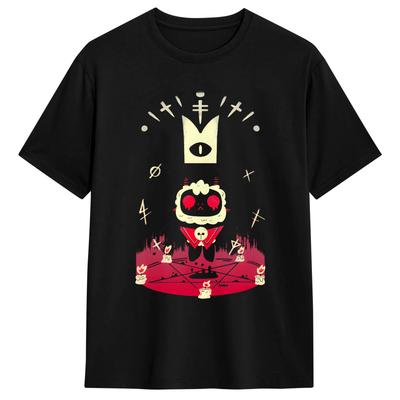 Unisex Cult of The Lamb T Shirts Game Pure Cotton Tops Awesome Short Sleeve Round Collar Tees 6XL TShirt