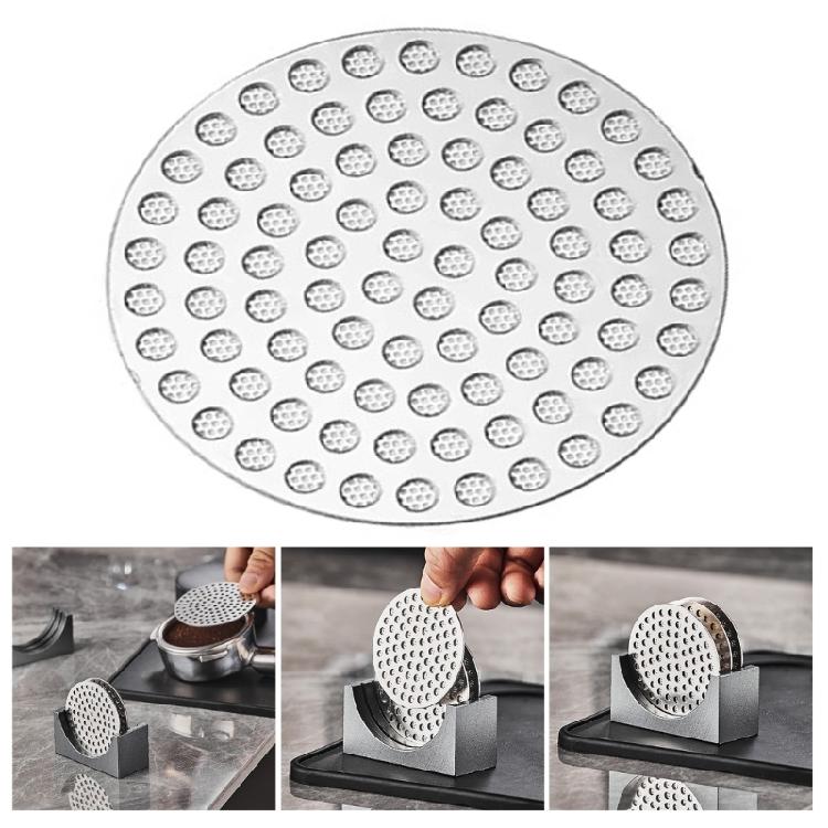 Espresso Screen Filter Stainless Steel Coffee Filter Plate Metal Coffee Filter Perfect Gift for Coffee Enthusiasts