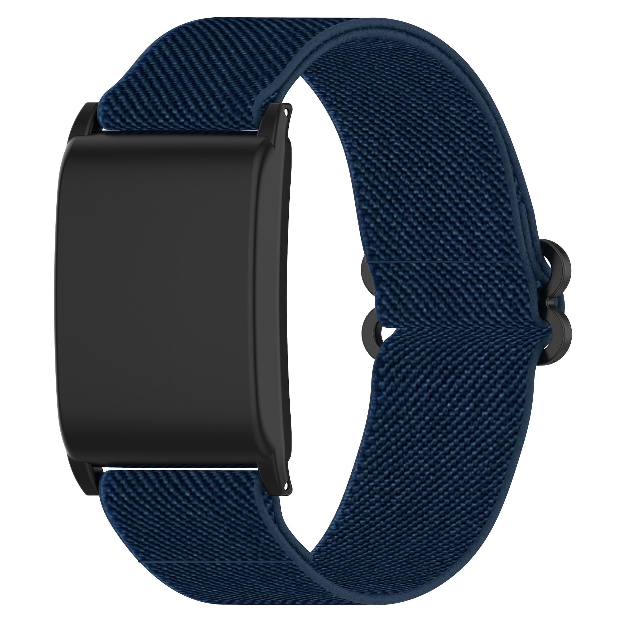 

Scrunchie Straps for Whoop 4.0 Band accessories Sports Adjustable Nylon loop bracelet correas replacement belt for Whoop 4.0 3.0 for Whoop 3.0 midnight синього кольору