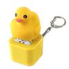 Duck Fidget Toy Quacking Fidget Toy Rechargeable Duck Key Chain Stress Relief Sensory Game Squeaky Home Decor For Bag & Tabletop