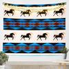 Western Wall Hanging Boho Aztec Wall Tapestry Kids Boys Girls Cowboy Cowgirl Horse Dreamcatcher Tapestry Luxury Southwestern
