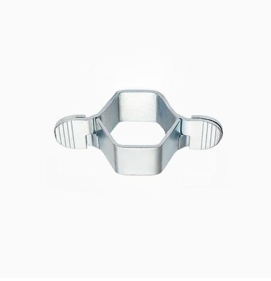 

10pcs 4 Points Corrugated Pipe Detachable Wrench Installation Large Angle Small Wrench Water Heater Hose Faucet Raepair серебряный