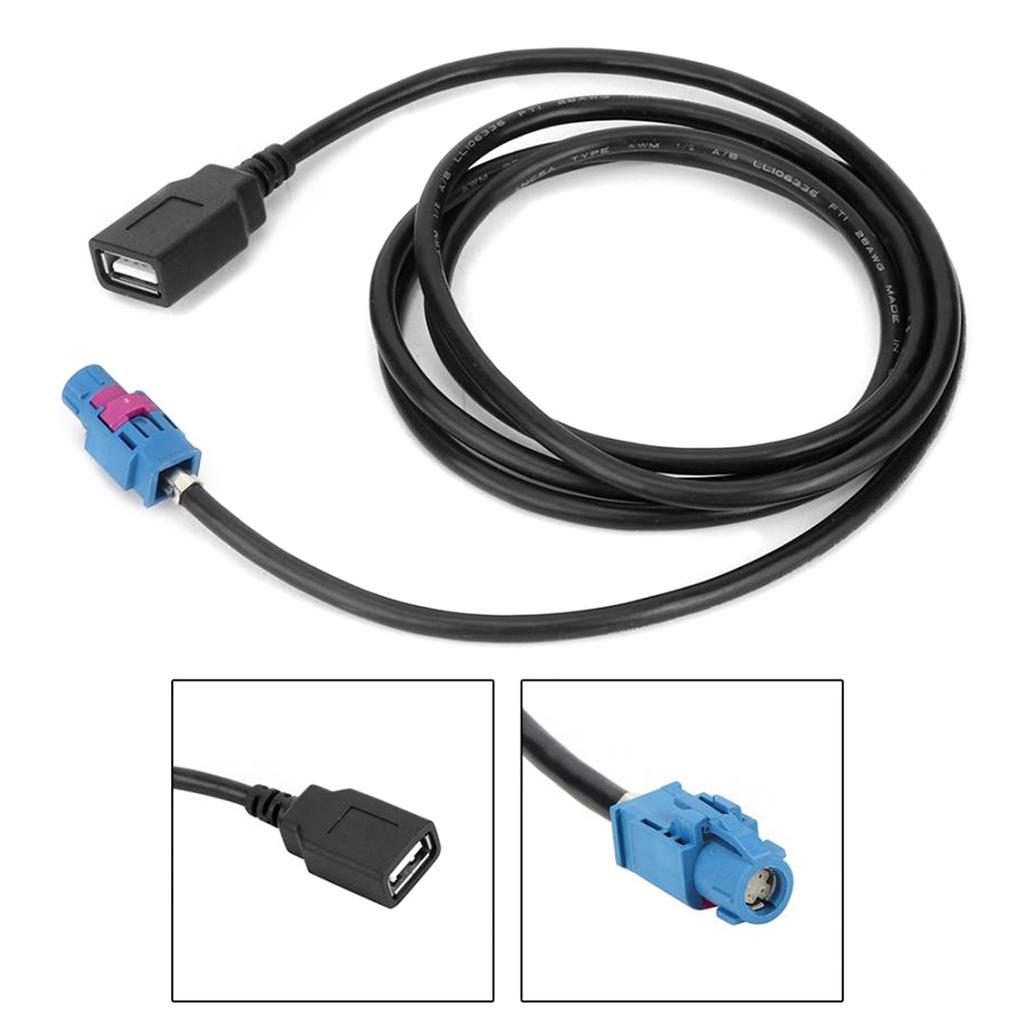 Host Control Screen USB Cable Replacement Host USB Cable for Peugeot 308 308s 408 Automotive Accessories 100cm In Length