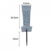 Memorial Flower Holder Resin Cemetery Vase Elegant Angel Design