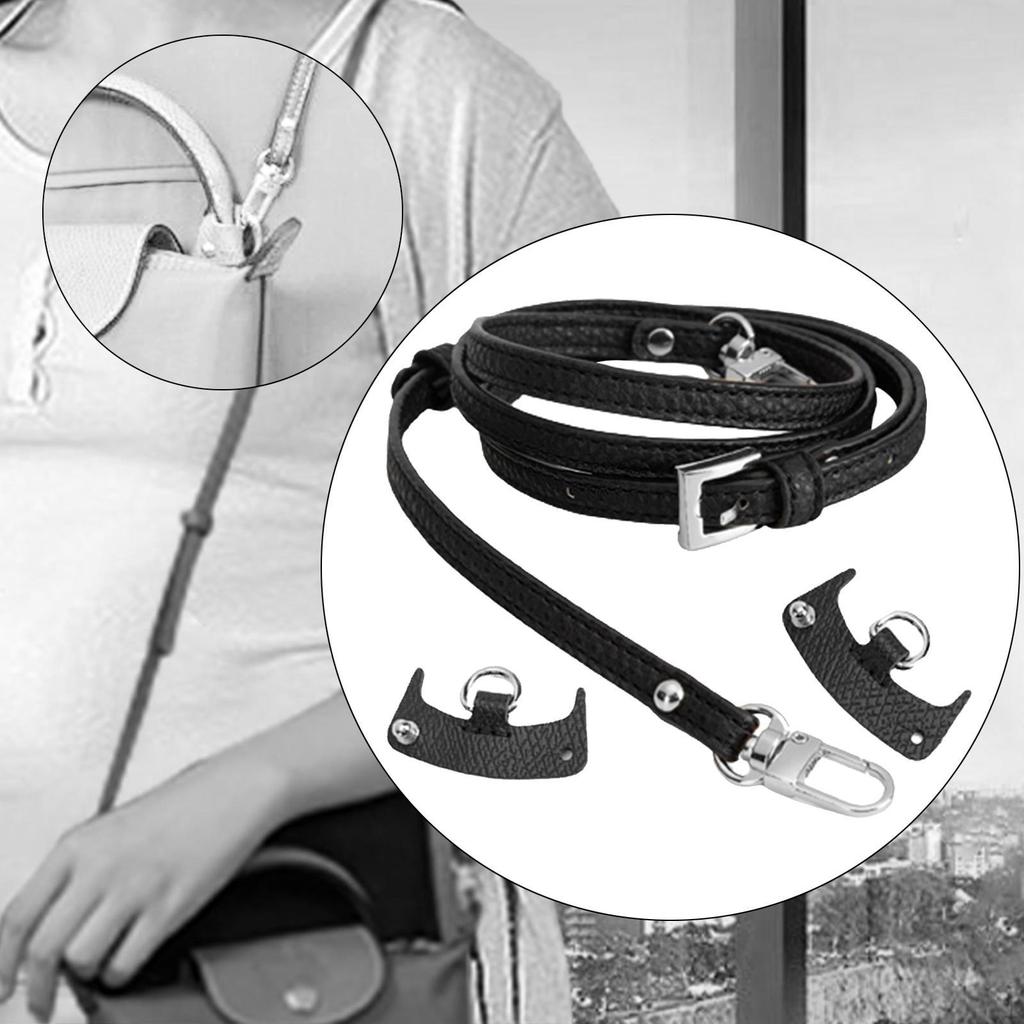 Adjustable Leather Crossbody Strap for Handbags - DIY Crafting Supplies
