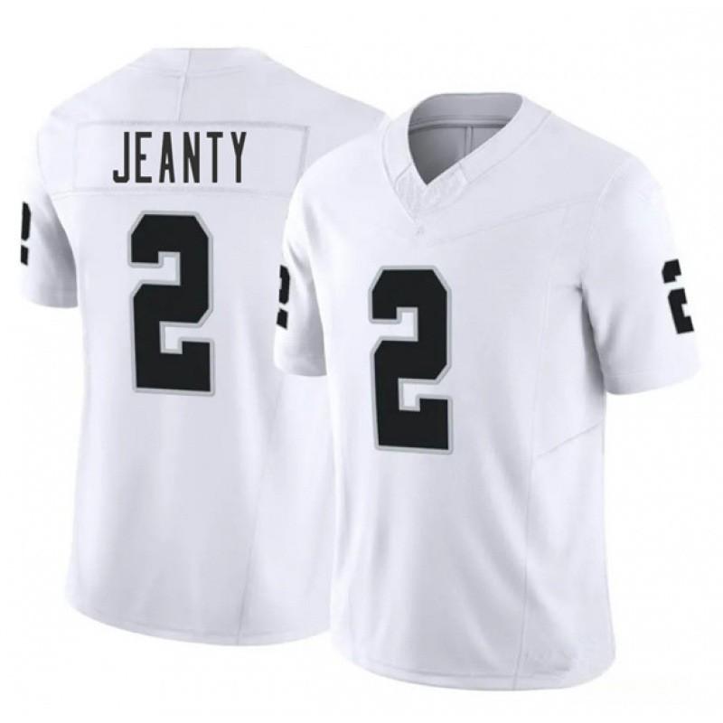 Raiders Embroidered Football Jersey 4 CARR 34 JACKSON 98 Mens Sports Game Training Shirt