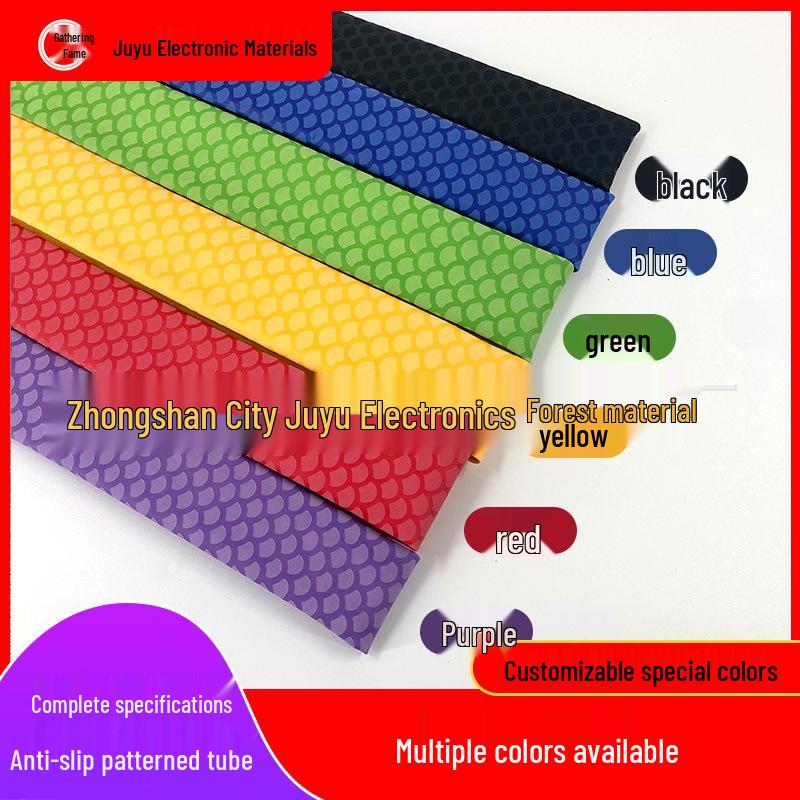 Non-slip Fish Scale Heat Shrink Fishing Rod Handle Cover