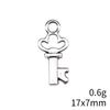 Hollow Clover Key Charm Lucky Pendant Tool Charms For Bracelet Necklace Jewelry Making Supplies For DIY
