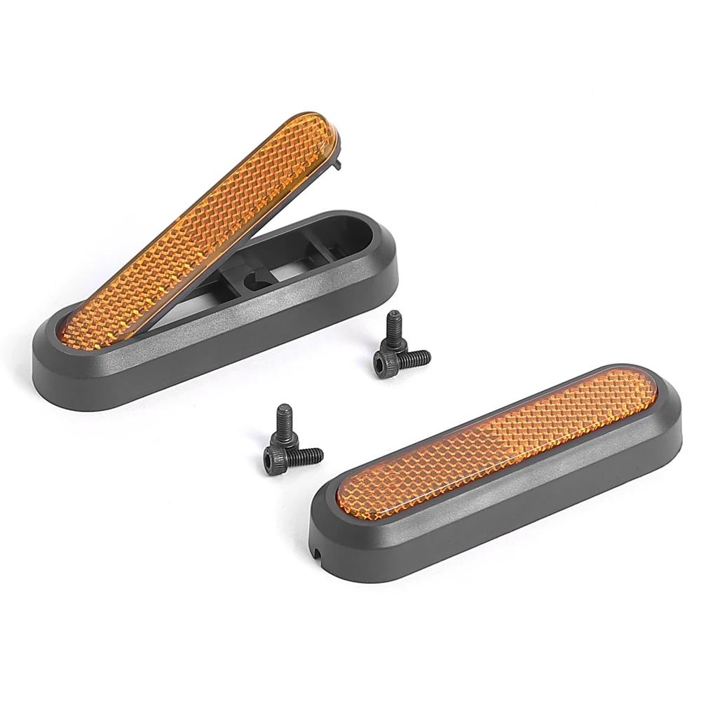 Rear Wheel Cover Hub Cap Protective Shell Reflective Sticker for Xiaomi Mi 4 Electric Scooter Decorative Cover Reflector Parts