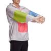 adidas Trail Running Ultra Light Rainproof Windbreaker Jacket Men's Track Gray GC8606