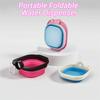 Lightweight Collapsible Dog Water Bowl Food Grade Puppy Food Container  Cat and Dog Use