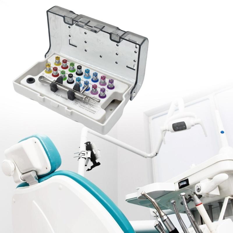 Universelle Prothesen-Kits Dental-Implantat-Wiederherstellungswerkzeug Drehmoment-Schraubendreher Schraubenschlüssel Reparaturwerkzeuge für Zahnkliniken