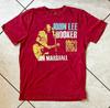 John Lee Hooker Red Shirt Unisex Short Sleeve Tee Li112