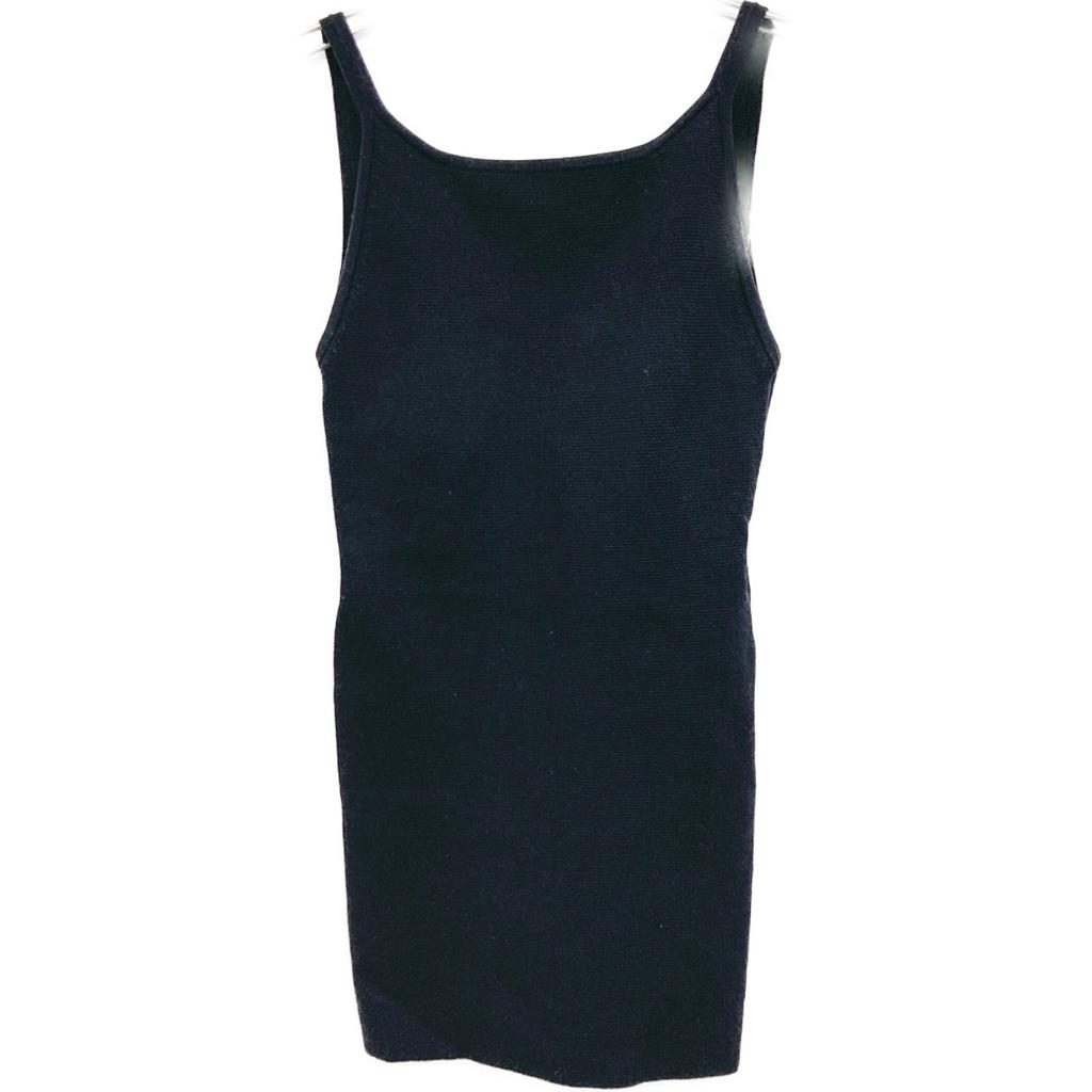 chaos Black Dark Grey Cardigan Camisole (2 Pieces) Tops F blackUsed