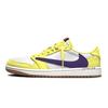 Travis Scott X Air Jordan 1 Travis Scott X Collaboration 7.0 Slip Resistant Low Top Vintage Basketball Shoes DM7866-202(Team1677-)