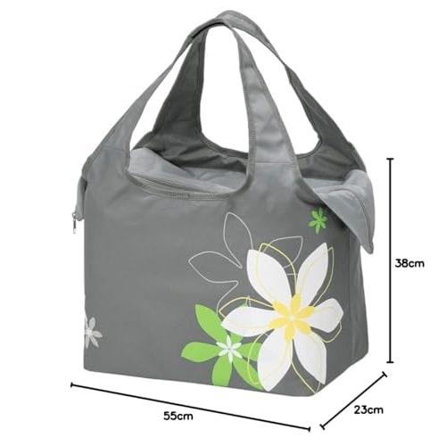 Takagi Metal Eco Bag, 28L, Livlan Cool Bag, Zipper Type, NV-LB28