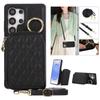 Crossbody Zipper Cards Solt Wallet Flip Leather Case For Samsung S26 Ultra S25 Plus S24 A26 A17 A07 Long Lanyard Bag Book Cover