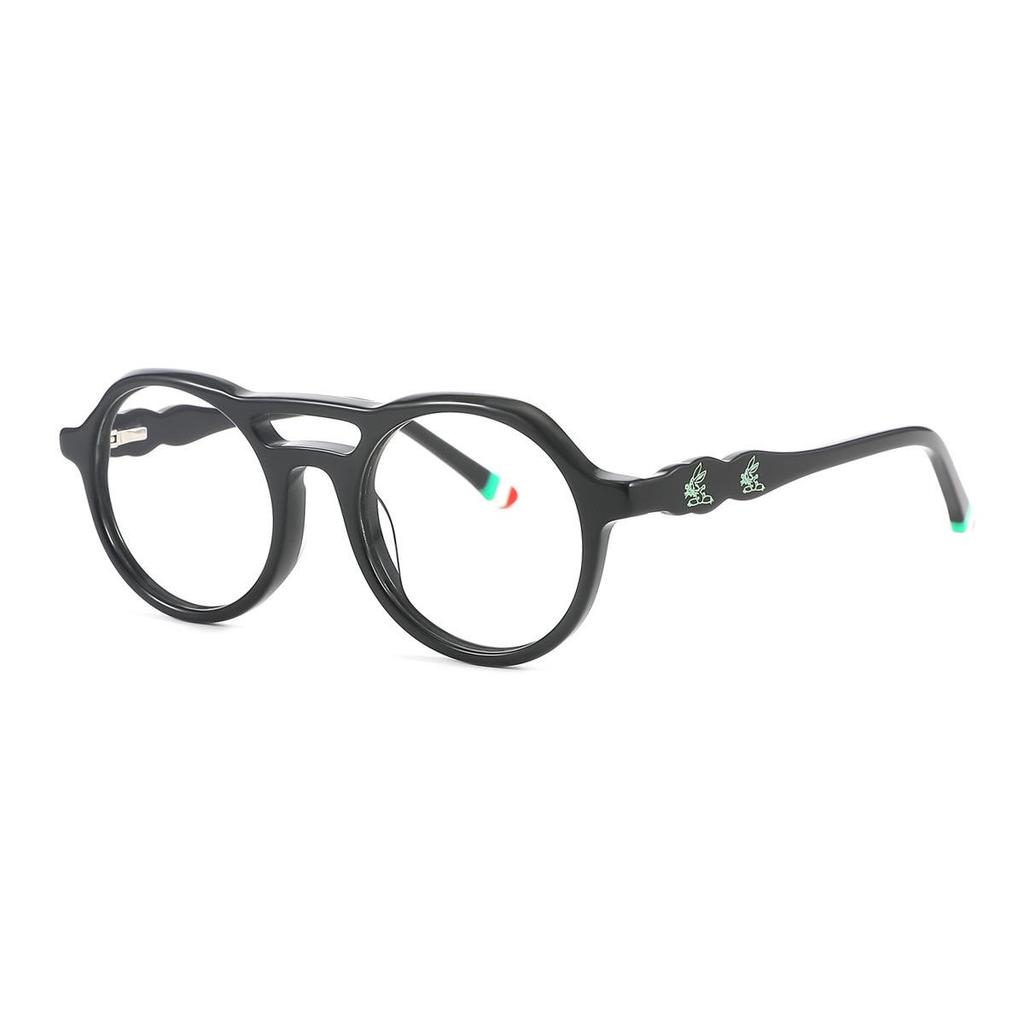 New High-End Retro Aviator Glasses with Slimming Design - Model 2701