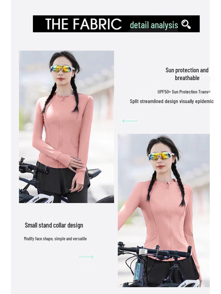 Women's Quick-Dry Long Sleeve Sports Set - Spring Fitness Cardigan for Outdoor Activities