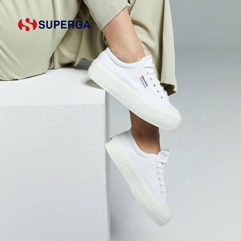 SUPERGA Canvas Shoes 39 white