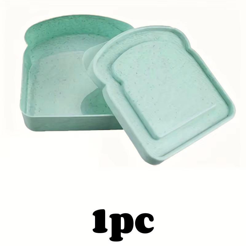 1/3pcs Reusable Bento Sandwich Box Set with Lid Microwave Safe Stackable Container for School Outdoor Picnic Kitchen Organizer