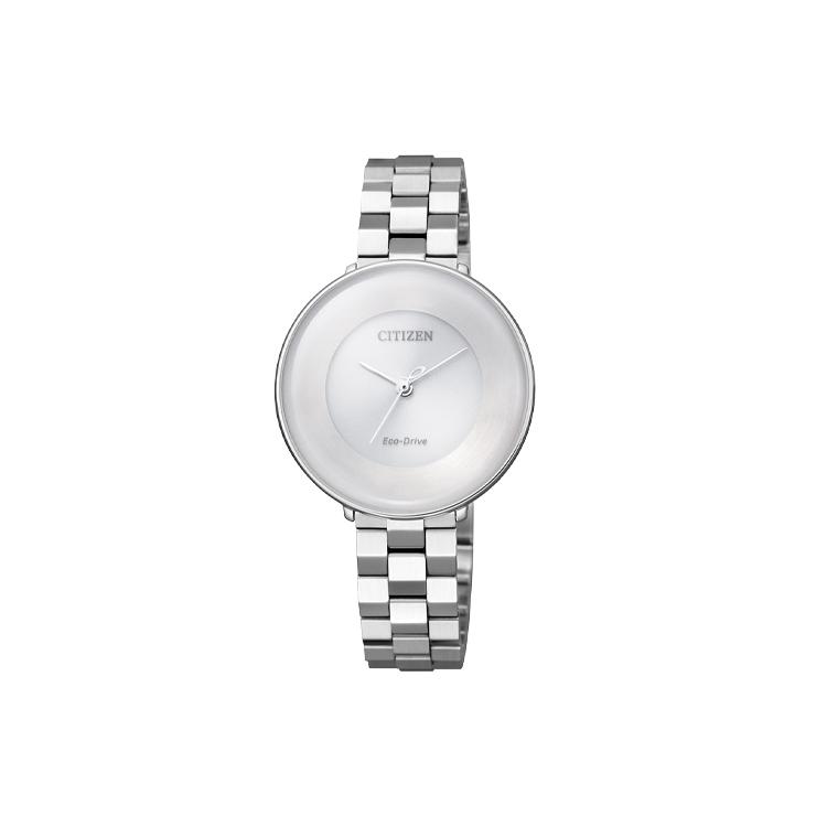 

CITIZEN Ecology Drive Collection Light Powered Quartz Movement Stainless Steel Strap Watch 31.1mm EM0600-87A