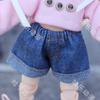 Clothes Denim Shorts Five Colors Decoration Fashion Molly Body Doll Toy Clothing OB11 GSC 1/12bjd Play Entertaining Safe Kid Friendly Fun
