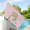 M-Mikko C-Characters Bath Towel Microfiber Soft Water Absorbing Breathable For Girl Kids Decorative Cartoon Beach Towel