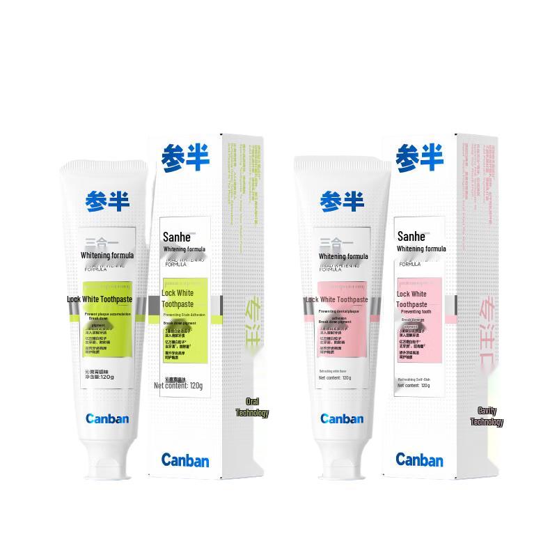 

Sanban Whitening & Probiotic Fluoride-Free Toothpaste
