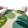 European Classical Butterfly Carpet Living Room Sofa Coffee Table Carpet Dirt Resistant Bedroom Thick Floor Mat