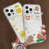 Card Slot Holder Silicone Wallet Pocket Case For iPhone 14 16 17 Xiaomi Redmi Note 13 Reno 12F 13F Samsung S23 S24 S25 Ultra Cover Clear Phone Bumper