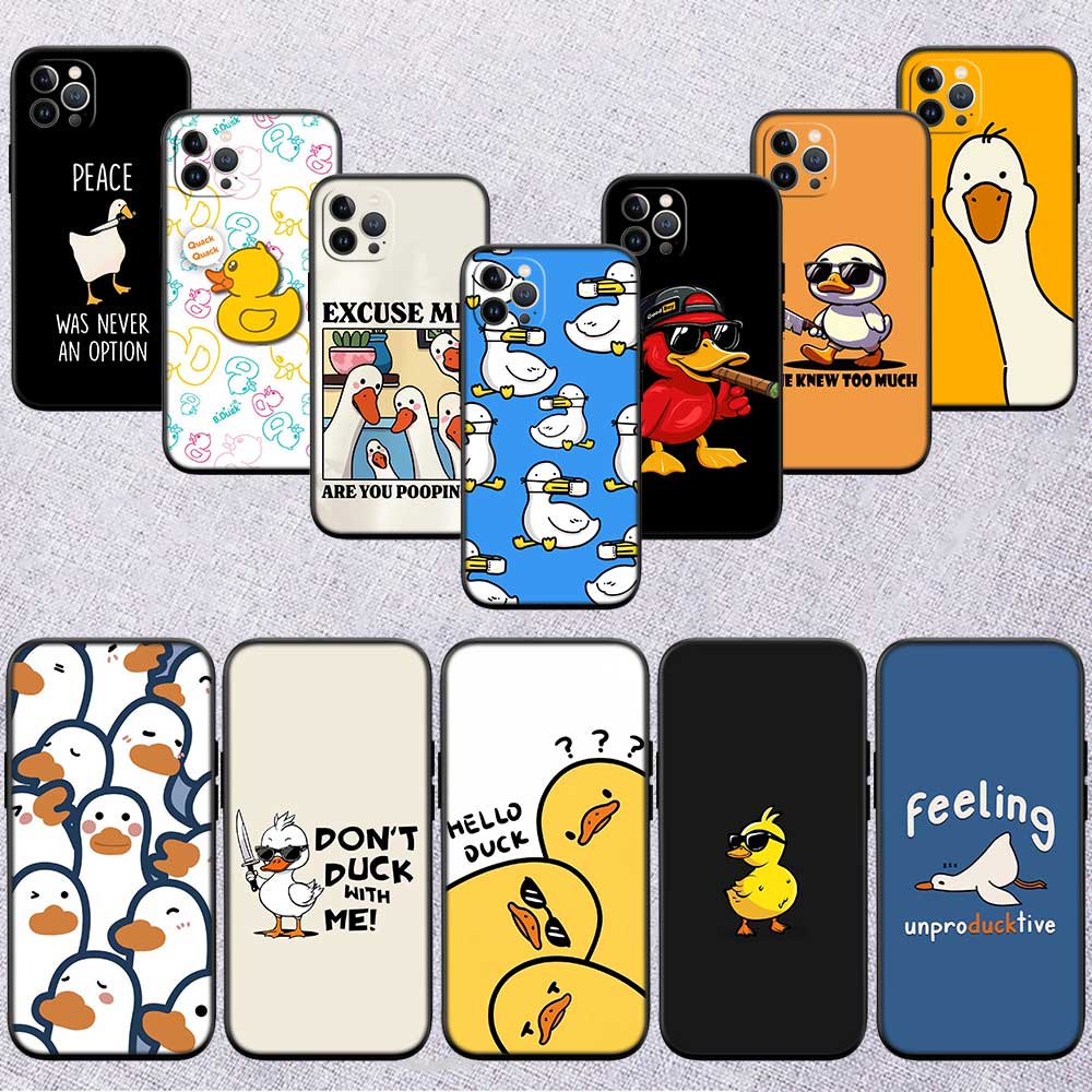 UP27 DUCK Cartoon New High-End Shell Phone Case for Xiaomi Poco C40 C50 C51 C55 C65 C71 C75 F3 F5 F6 F7 M2 M3 Pro Ultra