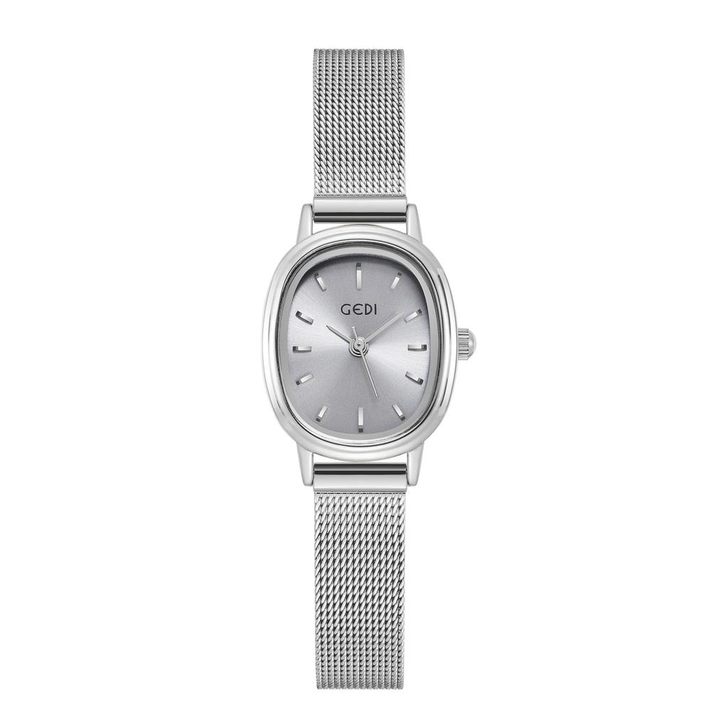 Oval Small Dial Women'S Watch Niche High Sense Simple Student Watch Waterproof Stainless Steel Women'S Watch