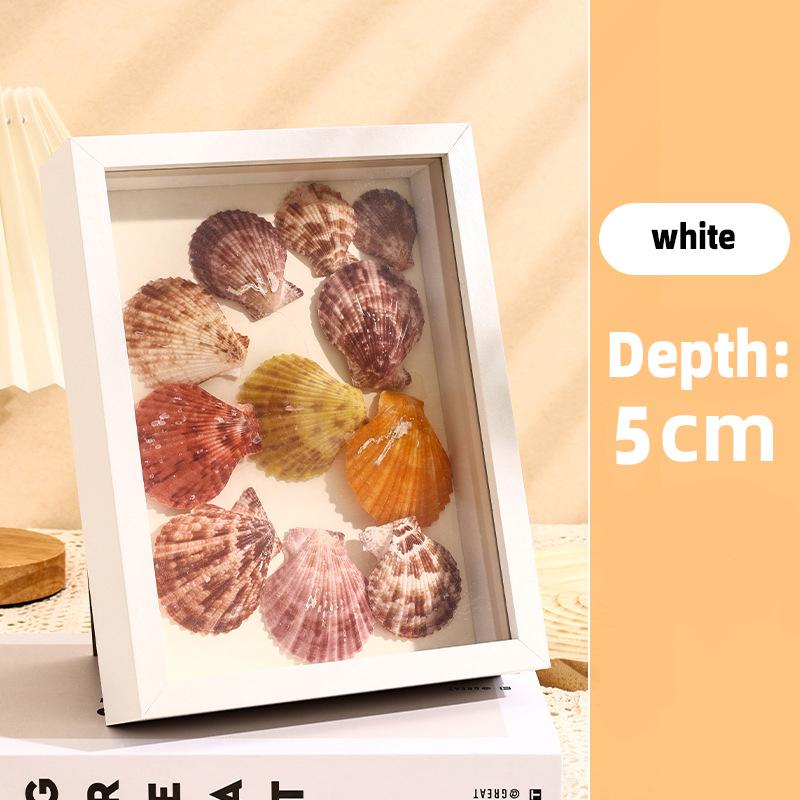 Shadow Box Frame 3D Hollow 3cm 5cm Photo Frame Dried Flower Specimen Holder Handmade DIY Handwork Display Home Decoration